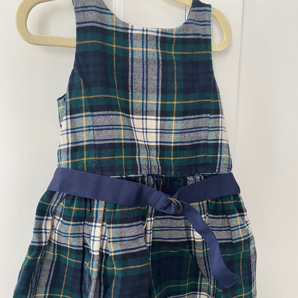 Ralph Lauren girls plaid dress